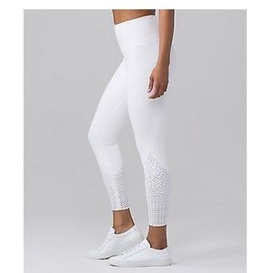 Lululemon White Yoga Pants NWOT